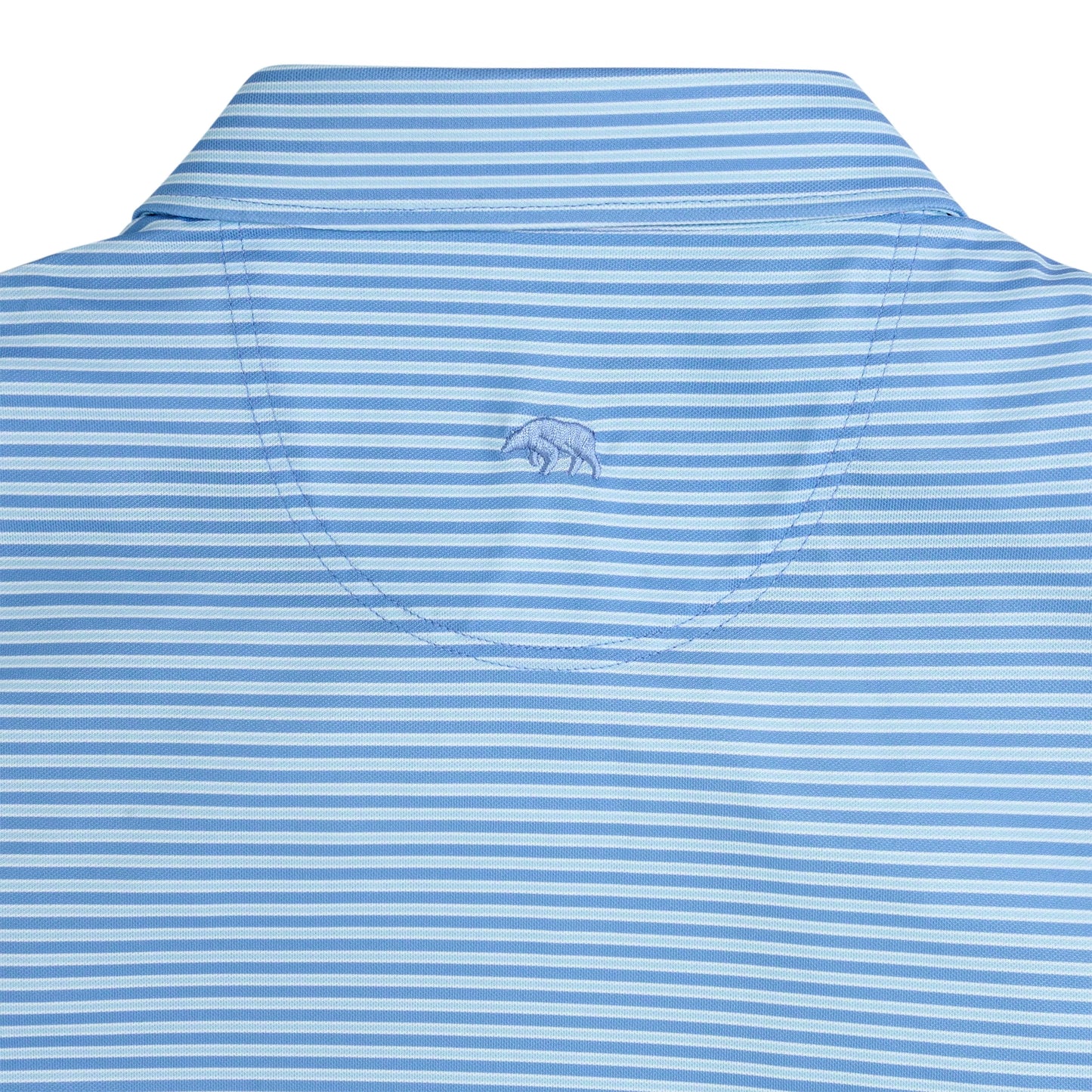Onward Reserve Trophy Stripe Performance Pique Polo (Dutch Canal)