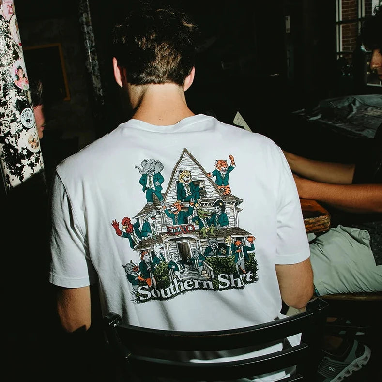 Southern Shirt Animal House Tee SS (Bright White)