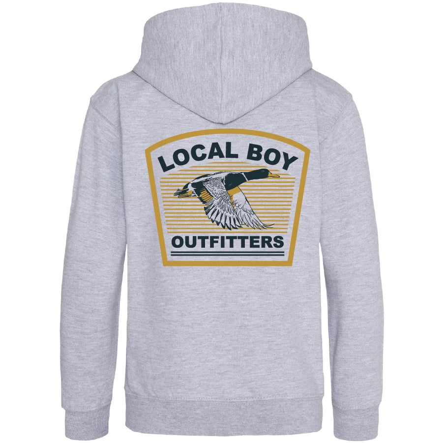 Local Boy Horizon Flight Brushwood Hoodie (Heather Gray)