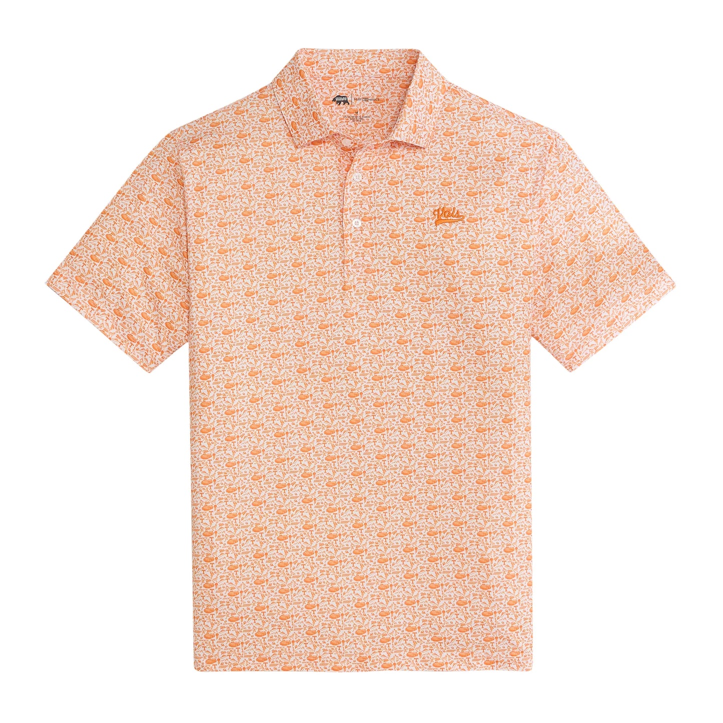 Onward Reserve Tennessee Icon Printed Performance Polo (White)