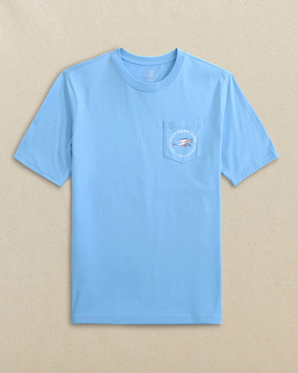 Southern Tide Americana Trout Basket SS T-shirt