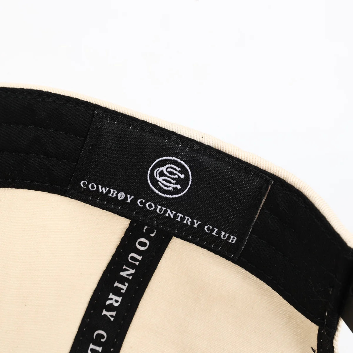 Cowboy Country Club Rodeo Golfer Hat (Black)