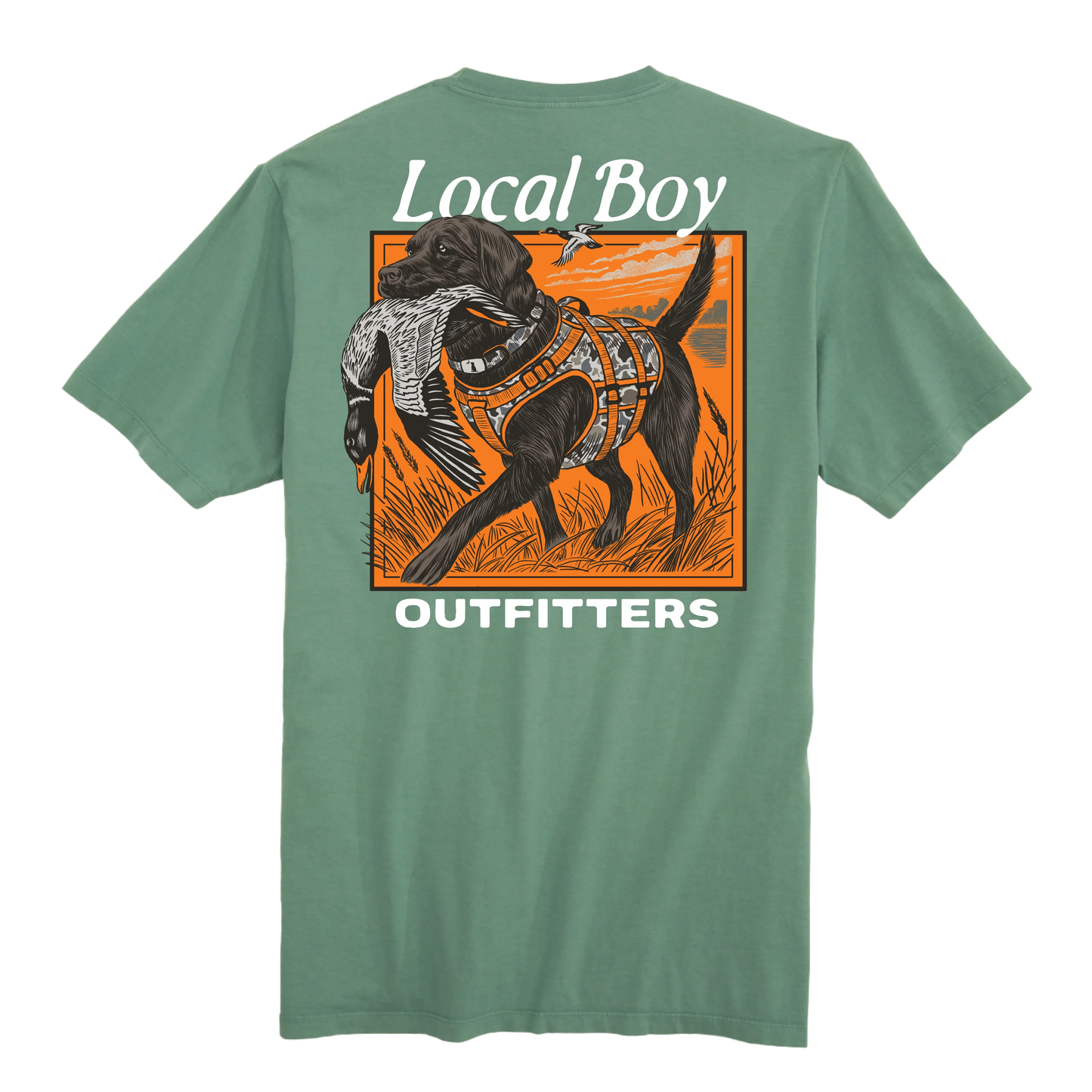 Local Boy Safety Dog- Light Green