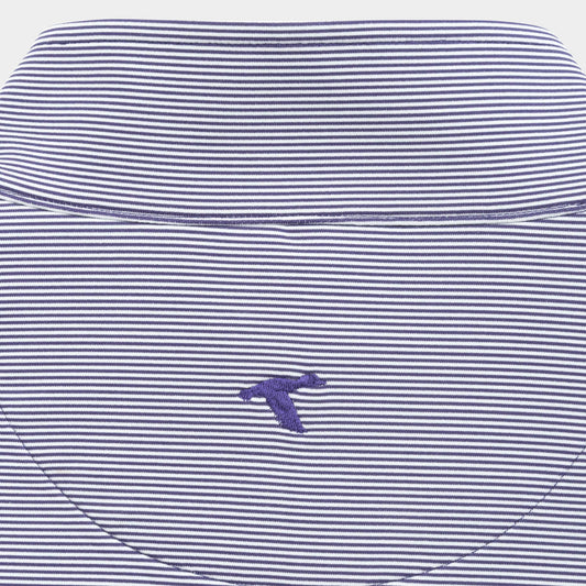 GenTeal Venture Pinstripe Performance Quarter-Zip- Purple