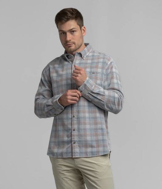 Braxton Lightweight Cord Flannel- Plainsman