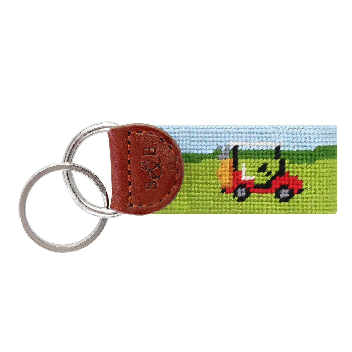 Smathers & Branson Golf Cart Scene Key Fob
