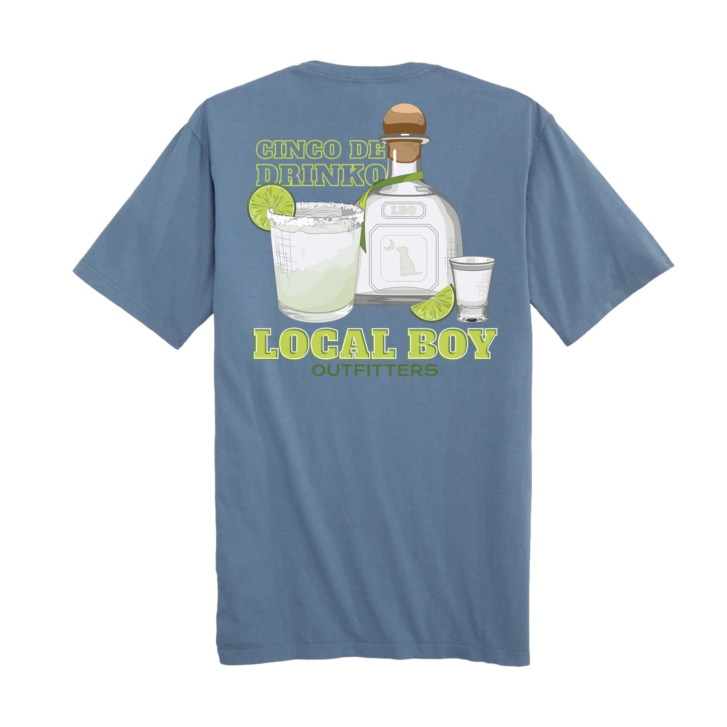 Local Boy Cinco De Drinko T-Shirt