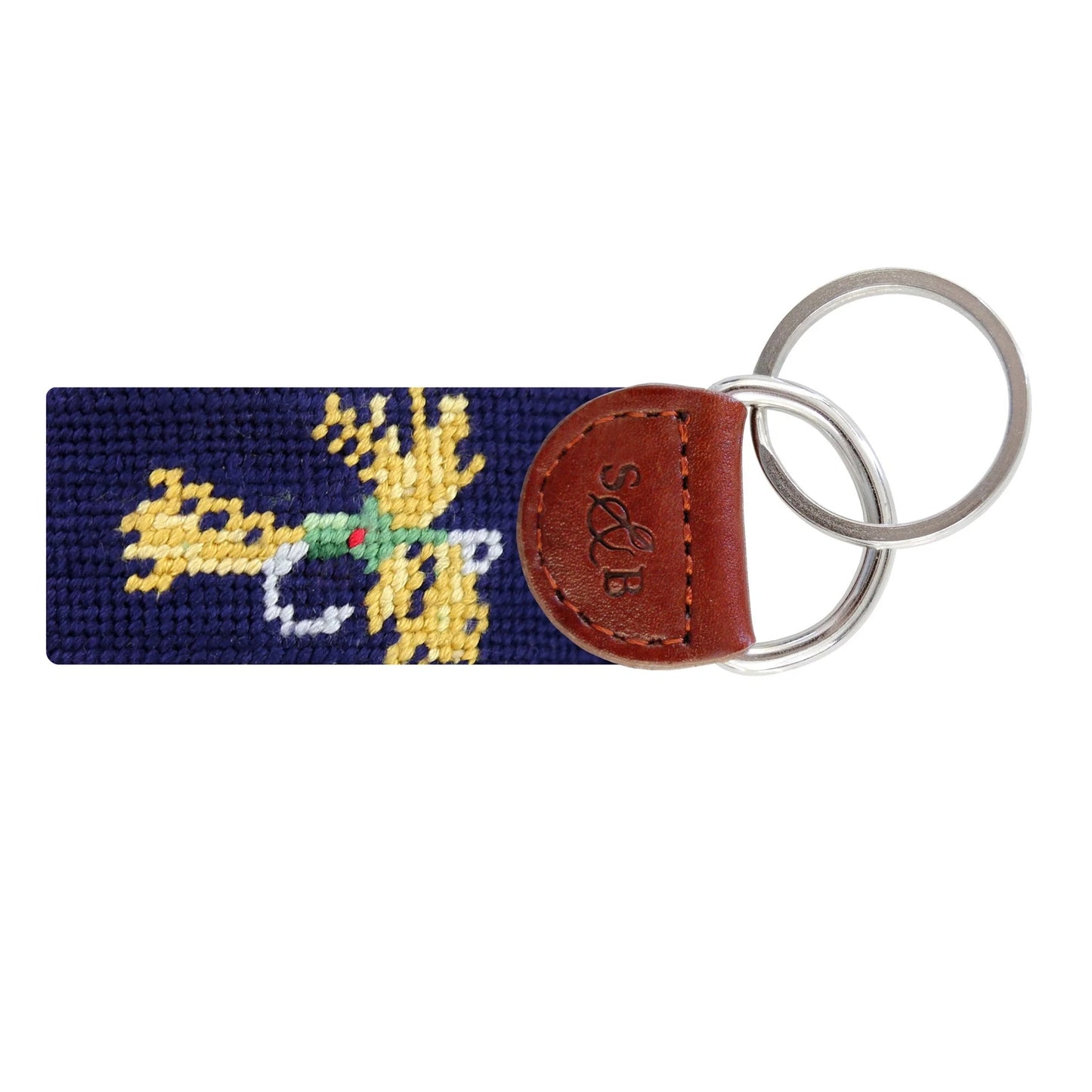 Smathers & Branson Fishing Fly Key Fob (Dark Navy)