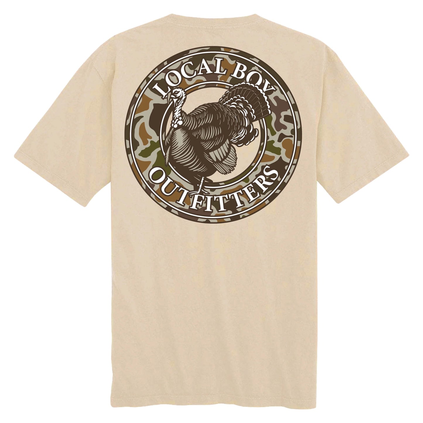 Local Boy Original Vintage Turkey SS Tee - Latte