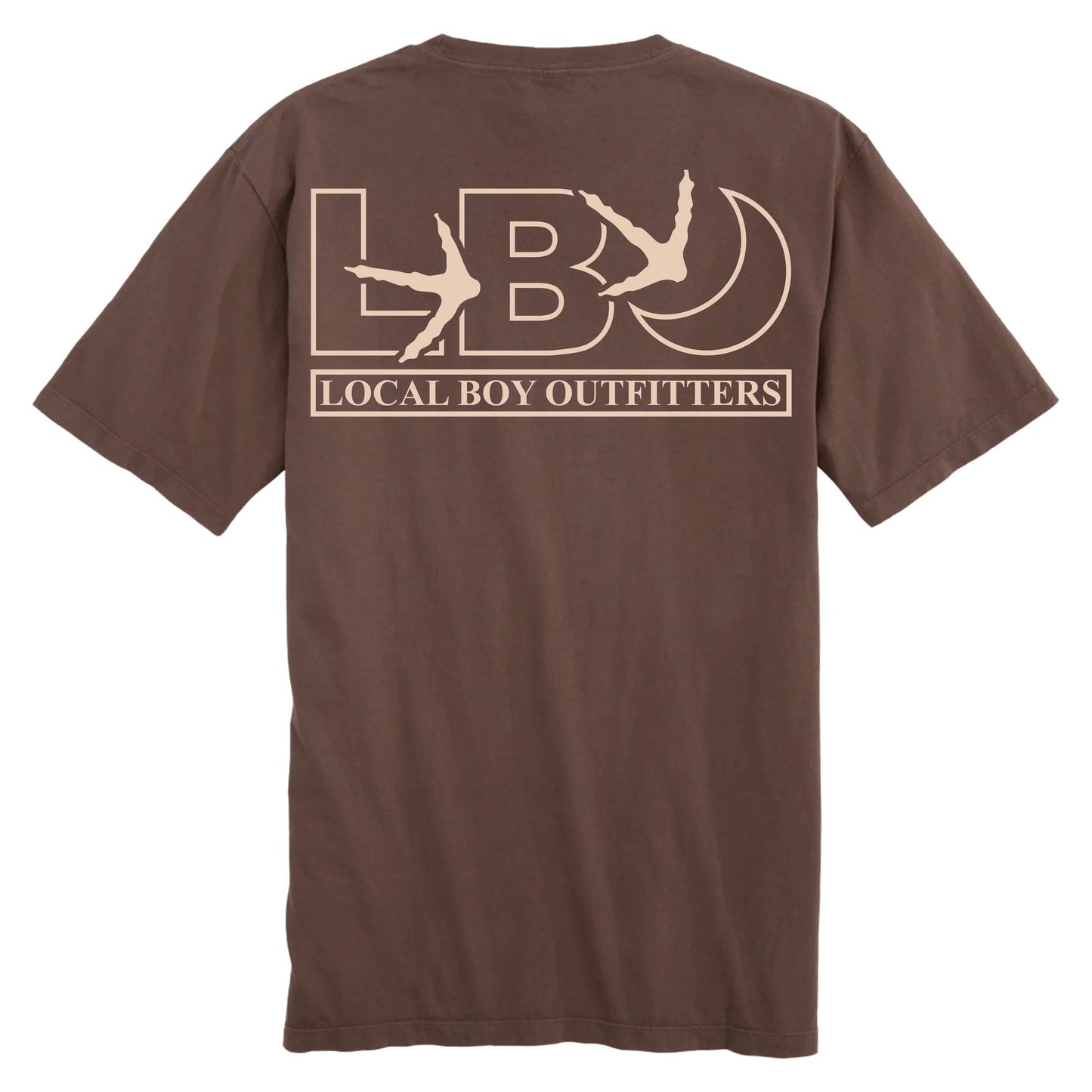 Local Boy LBO Track SS Tee - Espresso
