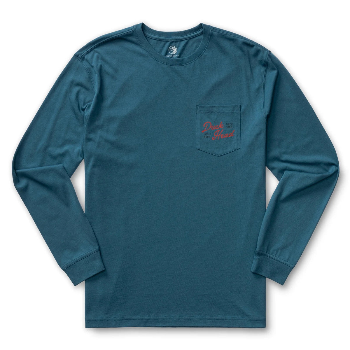 Duck Head Flying Wood Duck T-Shirt - Stormy Teal