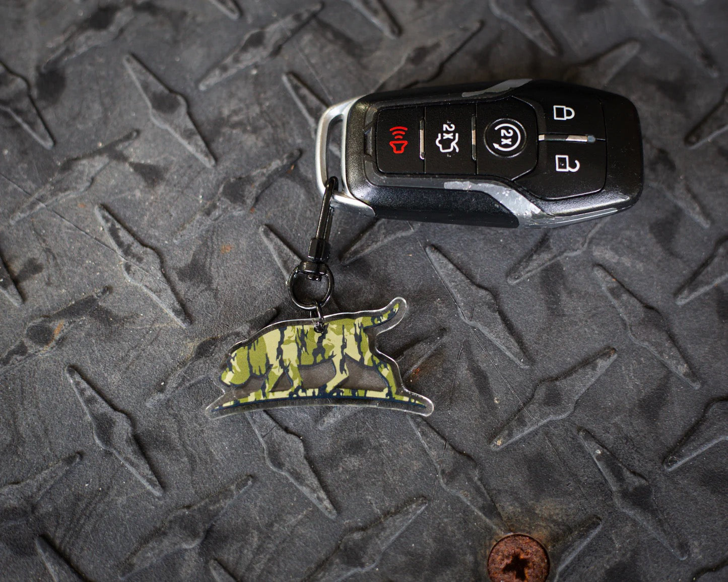 Scent South Camo Hound Keychain