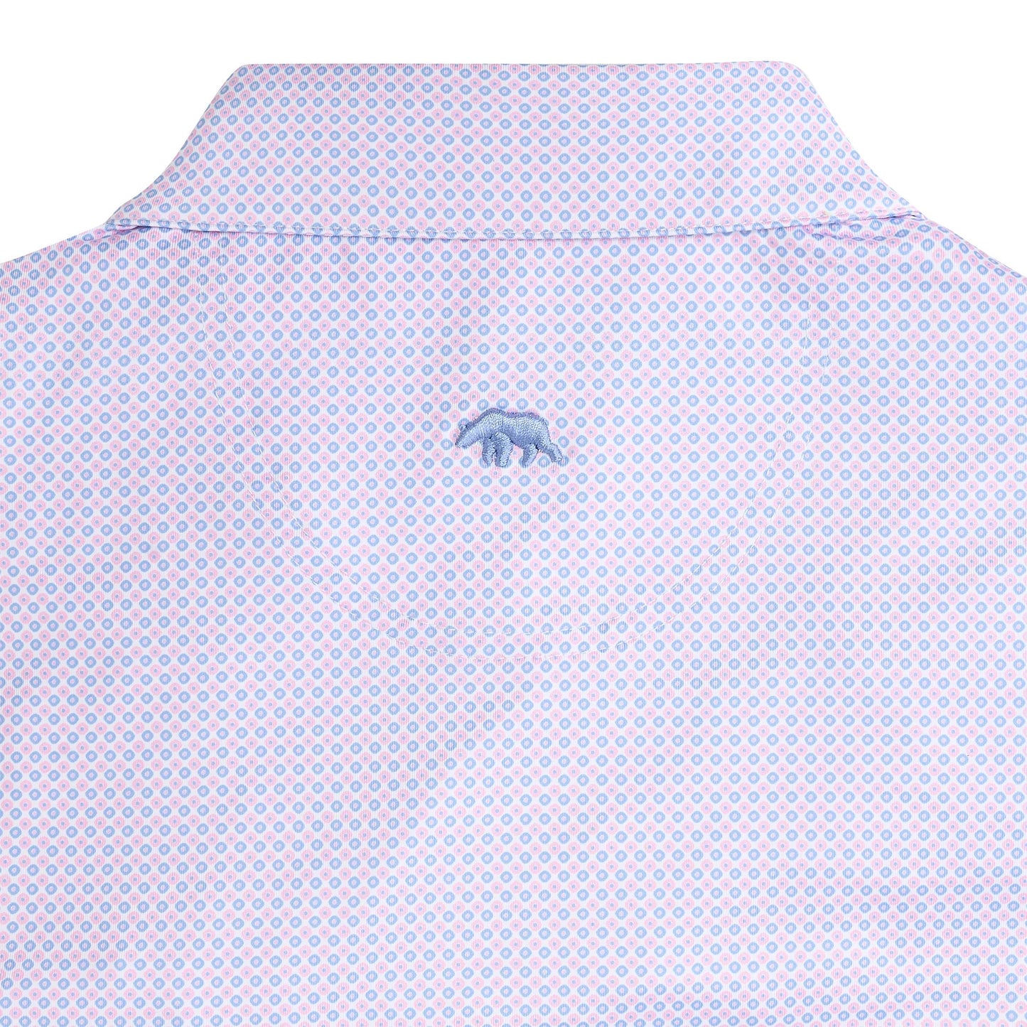 Onward Reserve League Printed Performance Polo - Azurine