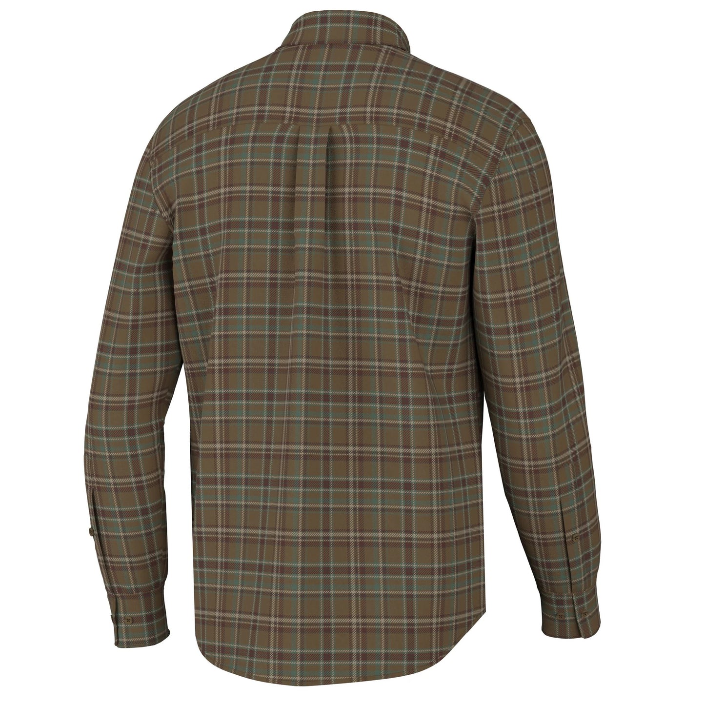 Local Boy Zeigler Stretch Flannel (Rust/Red/Green)