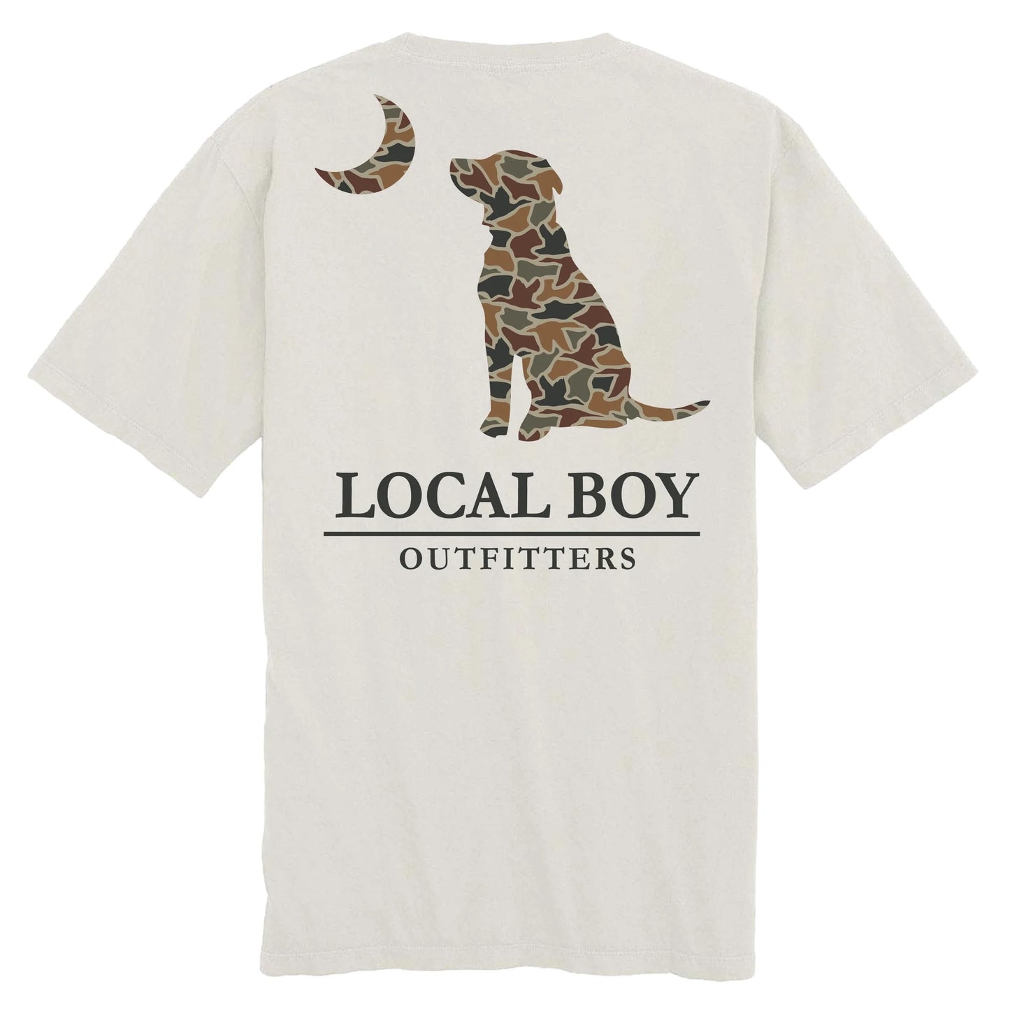 YOUTH Autumn Duck Camo Dog & Moon