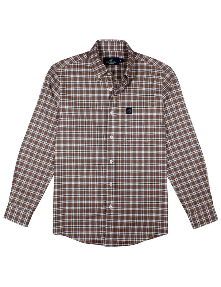 Properly Tied Classic Flannel - Saddle