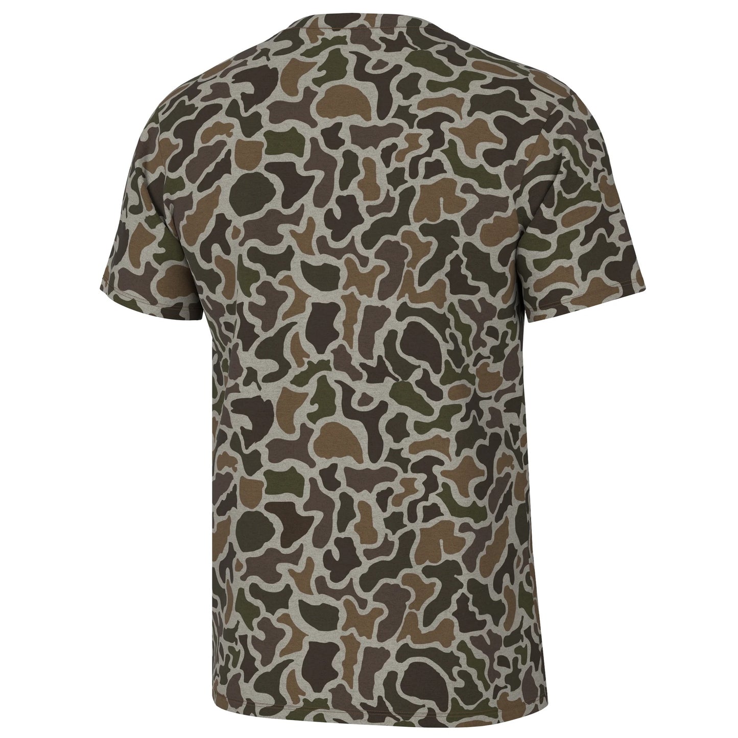 YOUTH S/S Heather-Blend Crew (Localflage Vintage)