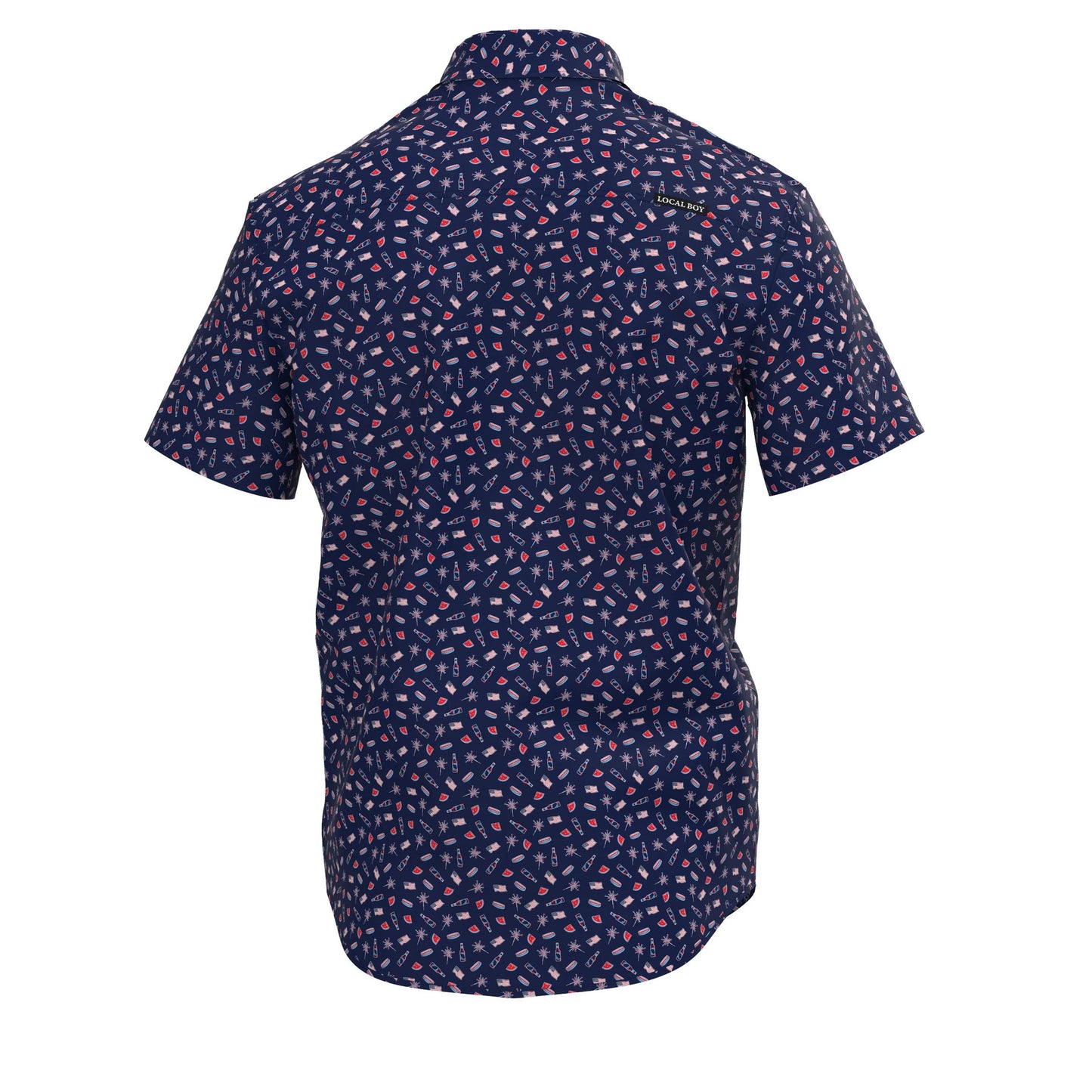 Local Boy Low Country Button Down -Land Of The Free
