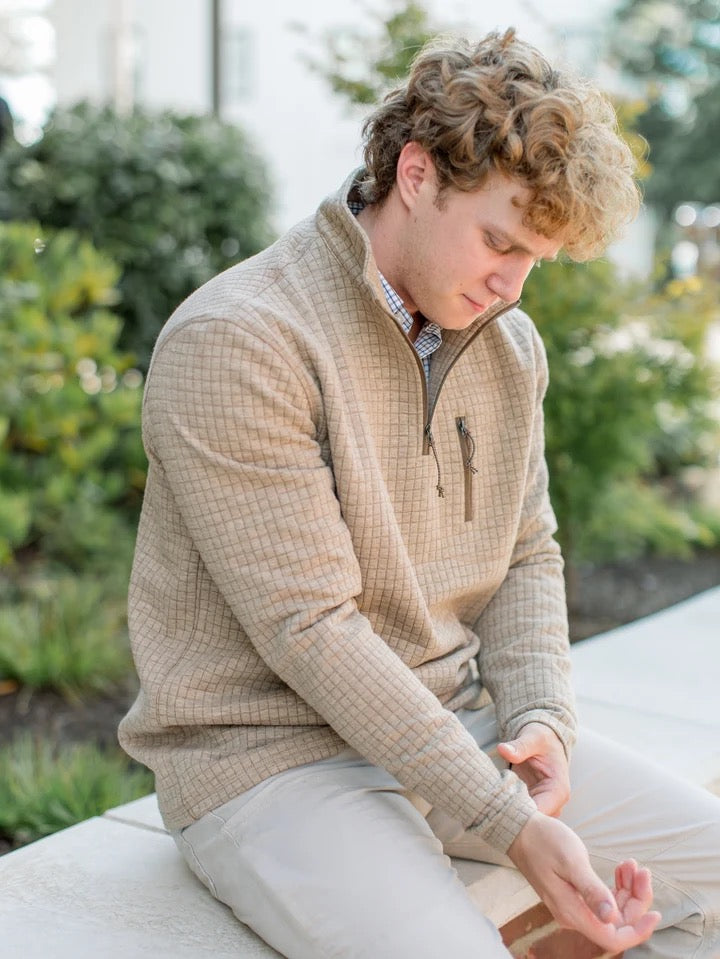 Properly Tied Delta Pullover - White Oak