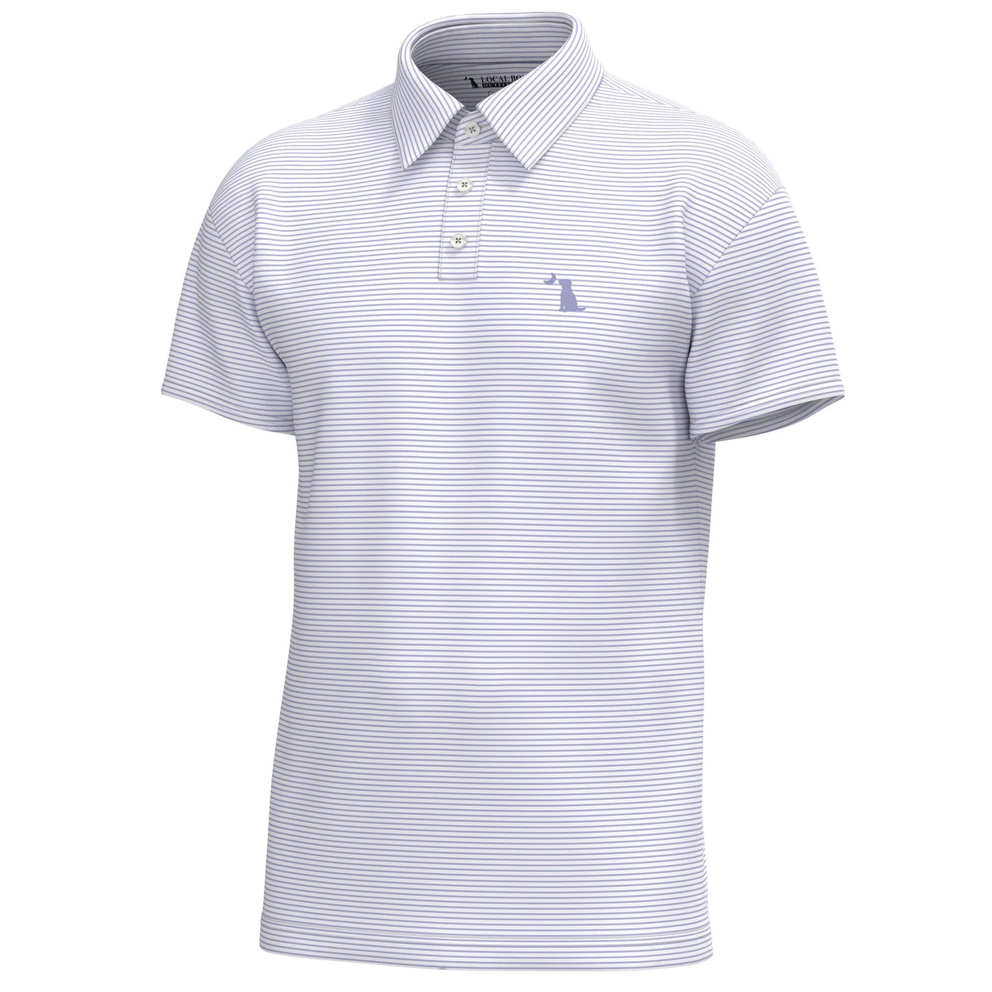 Local Boy Driftwood Polo Lavender