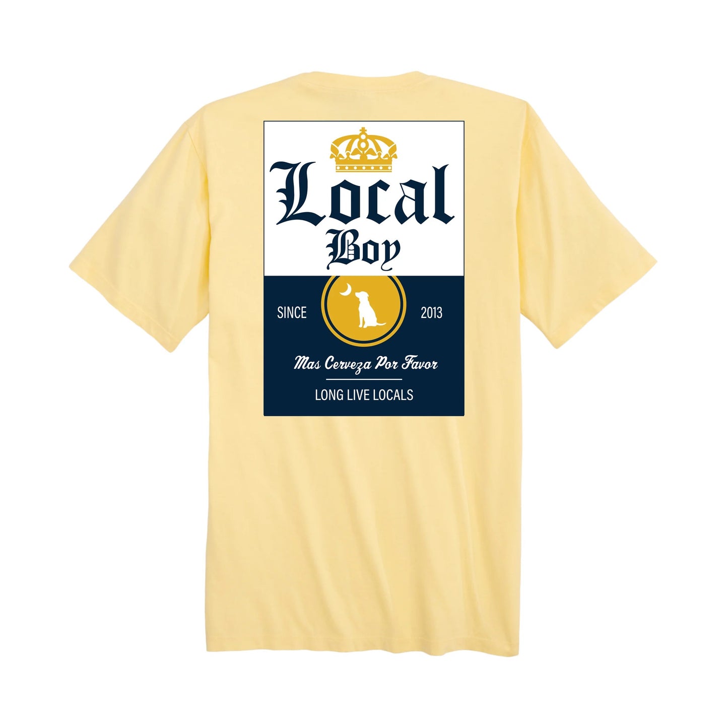 Local Boy Mas Cerveza T-Shirt