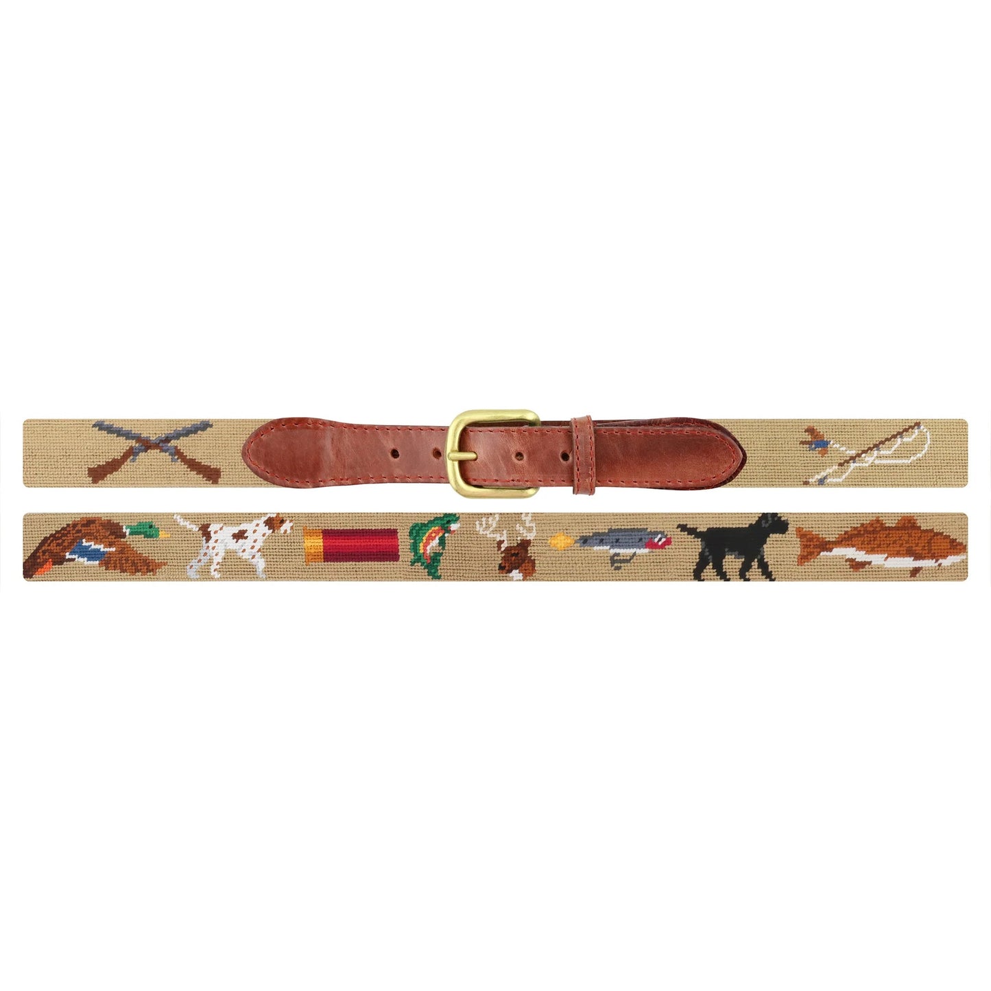 Smathers & Branson Southern Sportsman Belt (Dark Khaki)