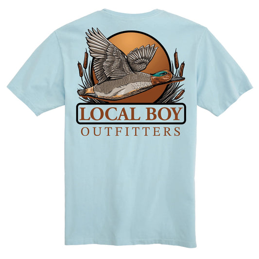 Local Boy Teal Tails SS Tee