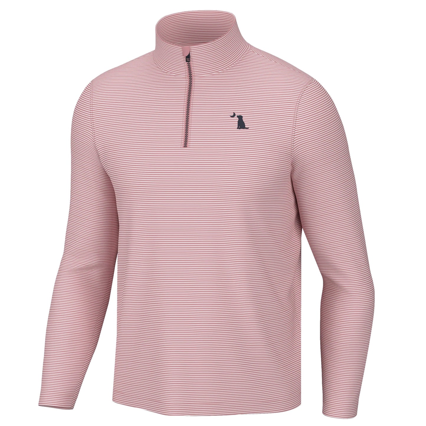 Local Boy Athletic Quarter Zip Salmon