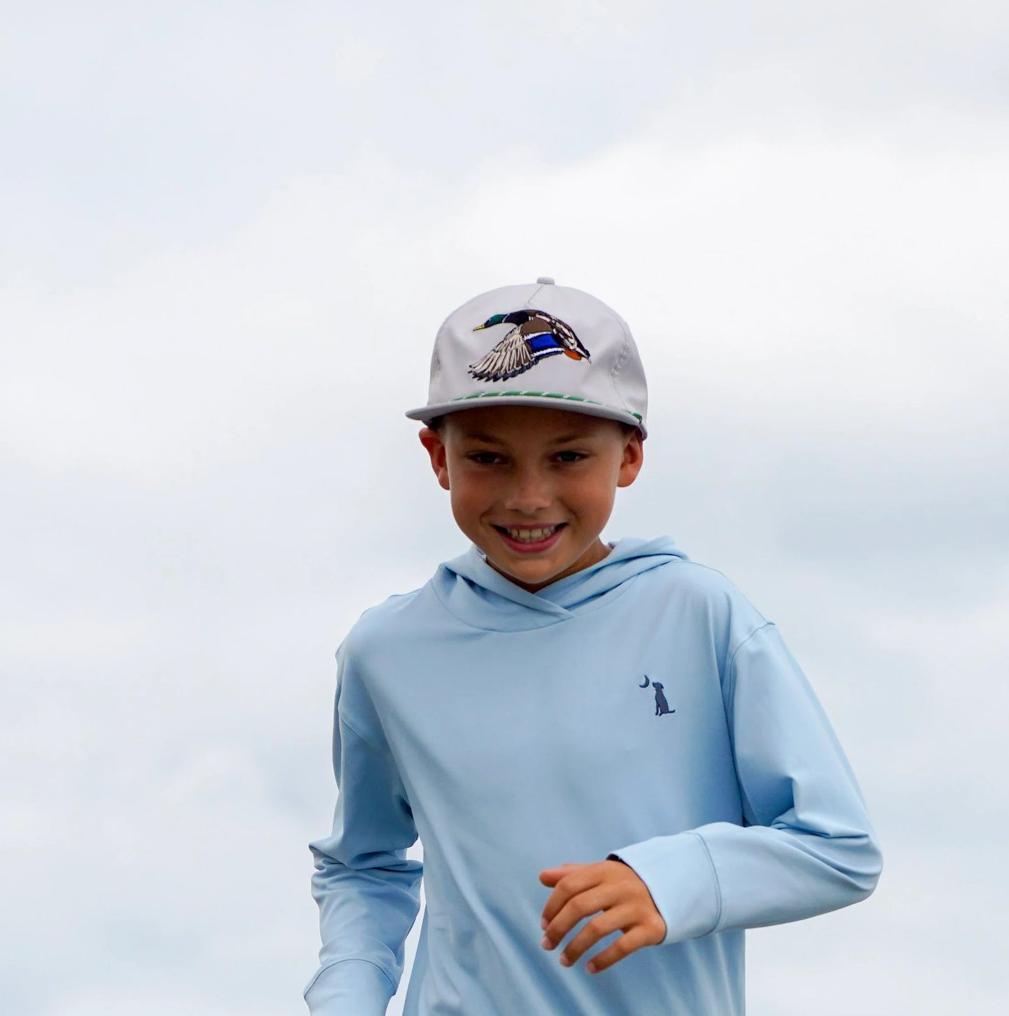 YOUTH Local Boy Mr Mallard LP Rope Hat - Cool Gray