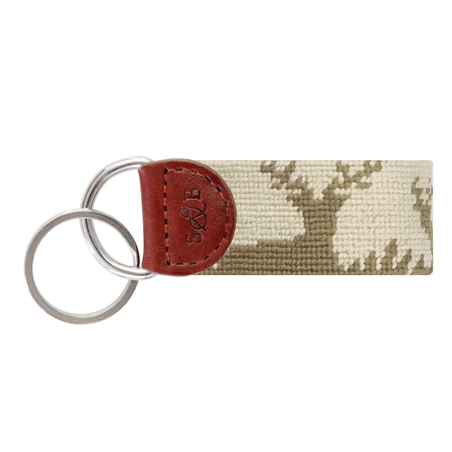 Smathers & Branson Deer Hunting Key Fob (Light Khaki)