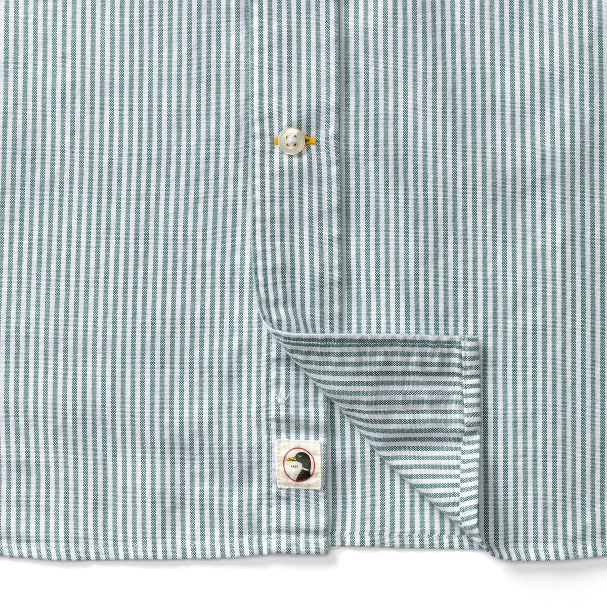 Duck Head Cotton Oxford Sport Shirt - Hunter Green