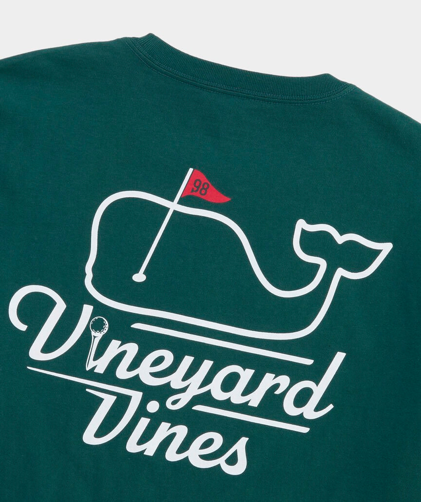 Vineyard Vines Golf Flag Short-Sleeve Tee - Charleston Green