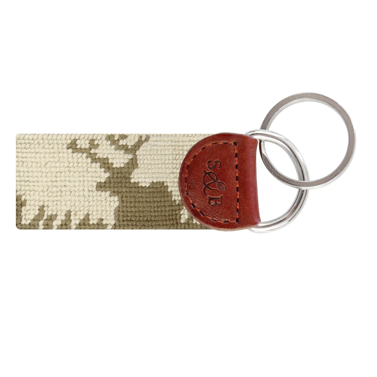 Smathers & Branson Deer Hunting Key Fob (Light Khaki)