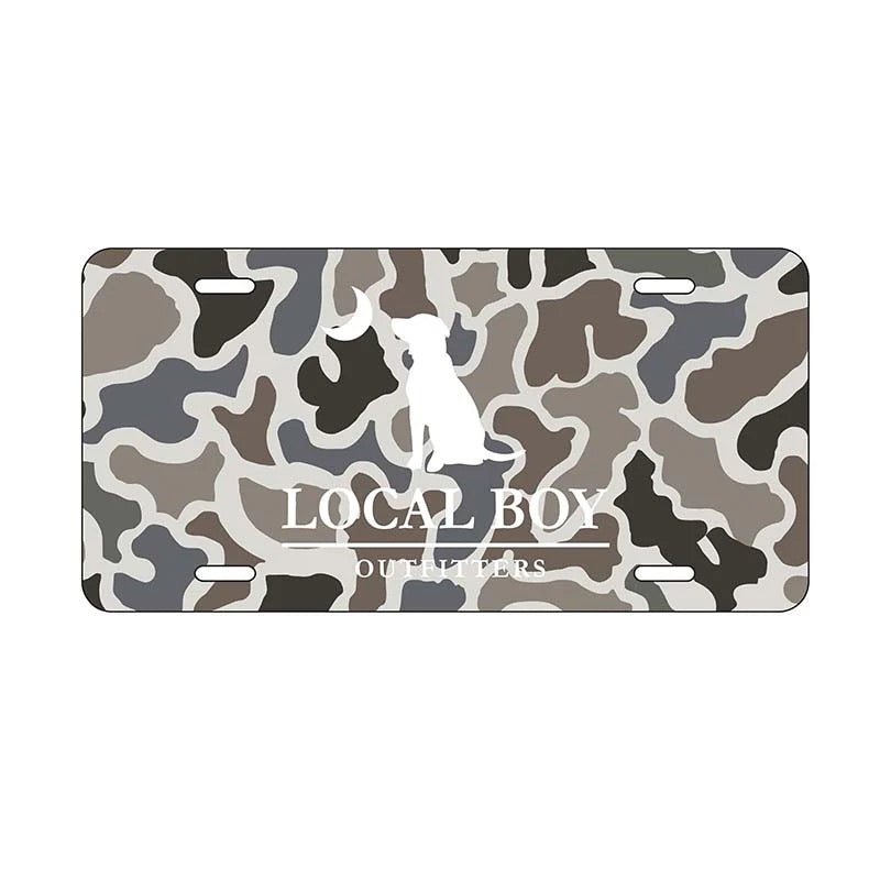 Local Boy License Plate (Localflage)