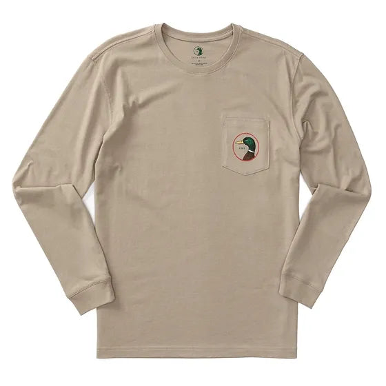 Duck Head Logo Long Sleeve T-Shirt