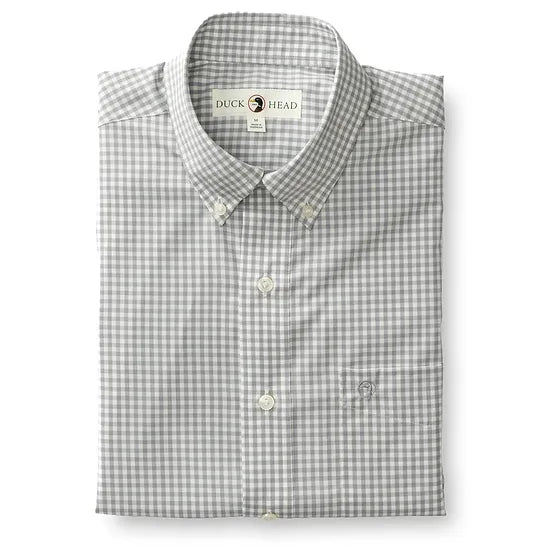Duck Head Walton Gingham Performance Poplin Sport Shirt