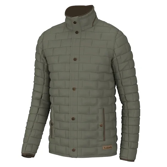 Local Boy Brick Quilted Jacket