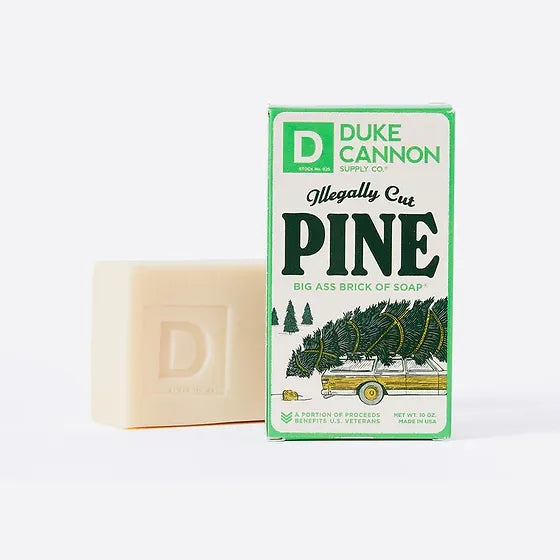 Duke Cannon Big Ass Brick Of Soap- Illegally Cut Pine