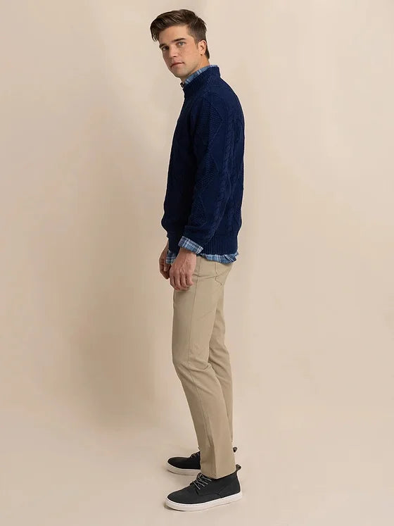 Southern Tide Broad River Indigo Crew