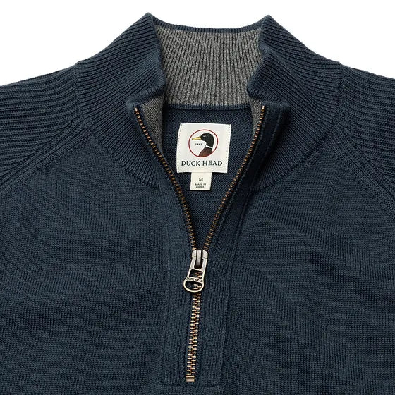 Duck Head Copeland Merino 1/4 Zip Sporting Sweater