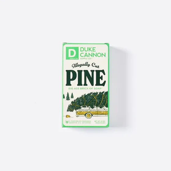 Duke Cannon Big Ass Brick Of Soap- Illegally Cut Pine