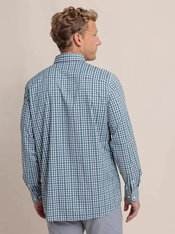 Southern Tide brrr°® Intercoastal Haywood Plaid Sport Shirt