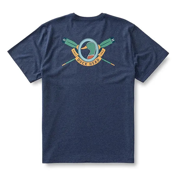 Duck Head Retro Paddles Logo Short Sleeve T-Shirt