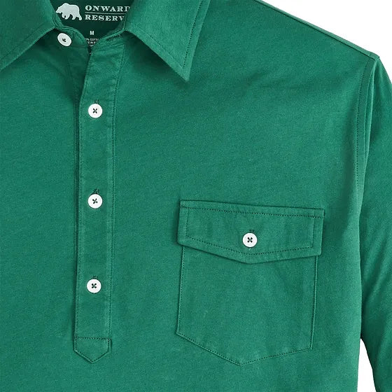 Onward Reserve Old School Long Sleeve Polo