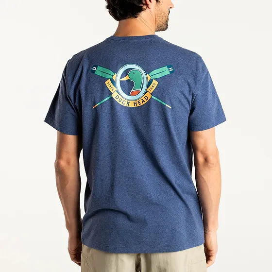 Duck Head Retro Paddles Logo Short Sleeve T-Shirt