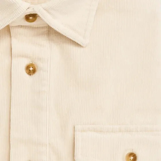 Onward Reserve Stretch Corduroy Half Button Shirt