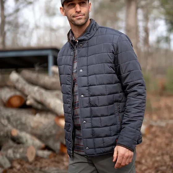 Local Boy Brick Quilted Jacket