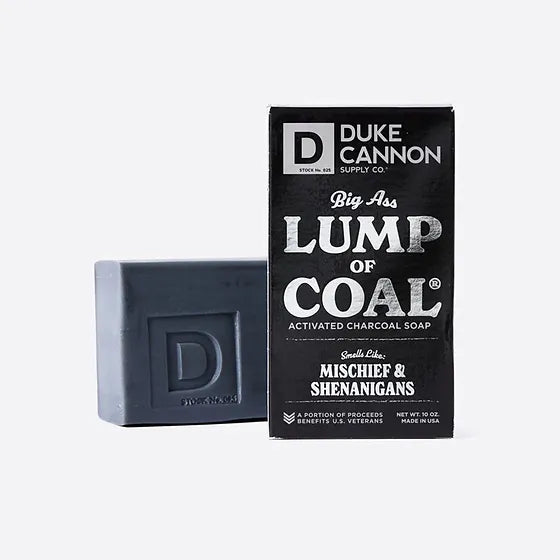 Duke Cannon Big Ass Brick Of Soap- Lump Of Coal