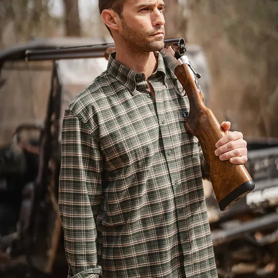 Local Boy Gardner Stretch Flannel
