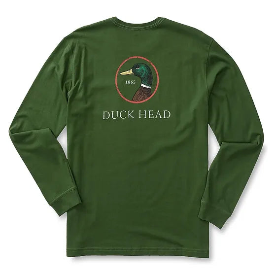 Duck Head Logo Long Sleeve T-Shirt